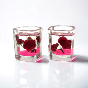 شمع شات گل رز رویال دکو