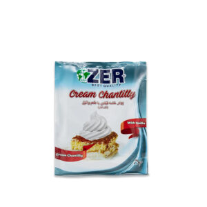 پودر خامه فرم گرفته وانیلی