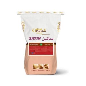 تگرال ساتین کرم کیک رد ولوت گلنان پراتوس